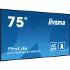 iiyama LH7565UHSB-B1 demonstracinis ekranas Kiosko dizainas 189,2 cm (74,5 colio) LED Wi-Fi 800 cd/m² 4K Ultra HD juodas Įmontuotas procesorius Android 11 24/7
