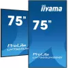 iiyama LH7565UHSB-B1 demonstracinis ekranas Kiosko dizainas 189,2 cm (74,5 colio) LED Wi-Fi 800 cd/m² 4K Ultra HD juodas Įmontuotas procesorius Android 11 24/7