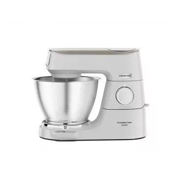 Kenwood KVC65.001WH virtuvės kombainas 1200 W 5 L Nerūdijantis plienas, Balta Integruotos svarstyklės