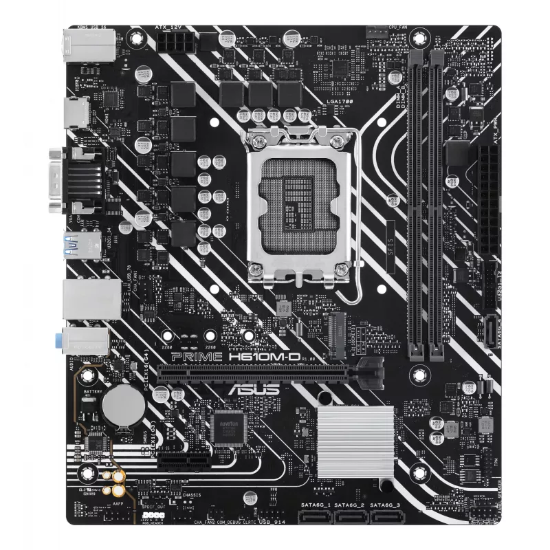 Motininė plokštė ASUS PRIME H610M-D Intel H610 LGA 1700 micro ATX