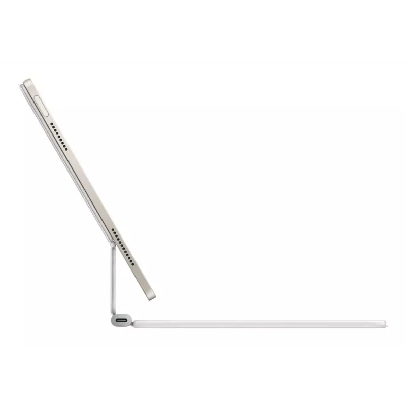 APPLE Magic klaviatūra iPad Air 11 colių (m2/m3/m4) - Balta - Qwerty Int'l