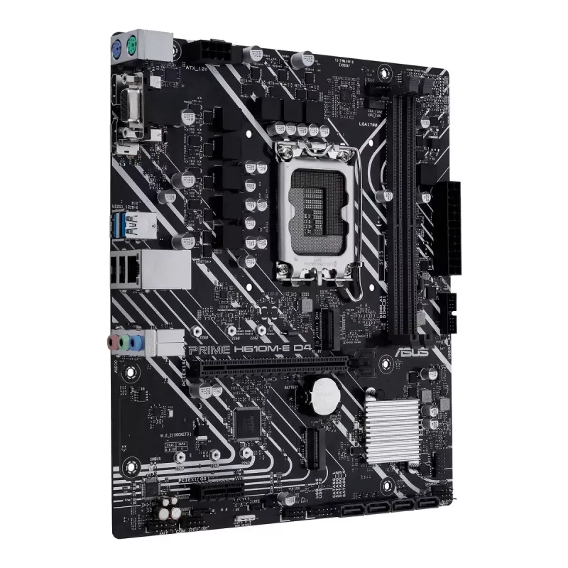 Motininė plokštė ASUS PRIME H610M-E D4-CSM Intel H610 LGA 1700 micro ATX