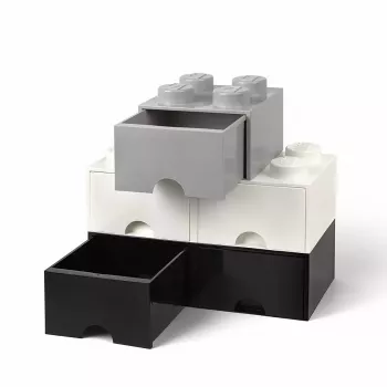 LEGO Brick 8 stalčius, room copenhagen RC40061735, baltas