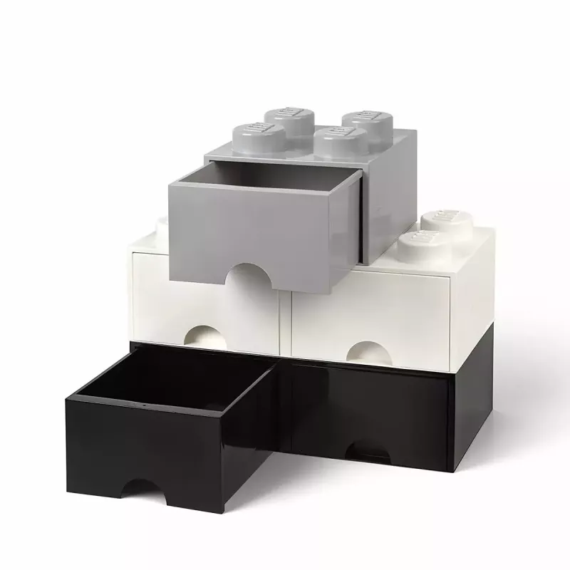 LEGO Brick 8 stalčius, room copenhagen RC40061735, baltas