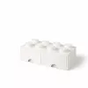 LEGO Brick 8 stalčius, room copenhagen RC40061735, baltas