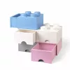 LEGO Brick 8 stalčius, room copenhagen RC40061735, baltas