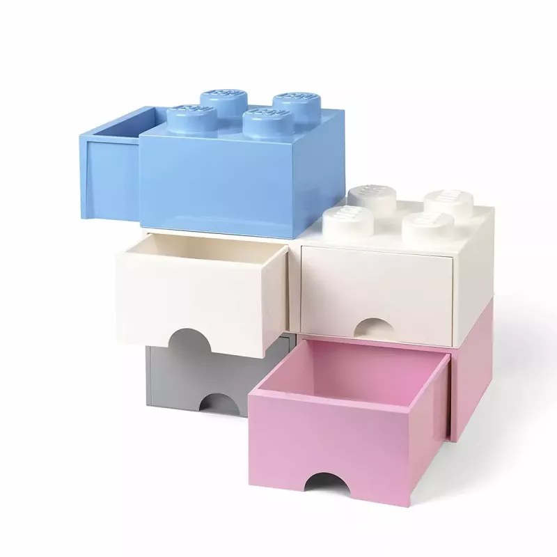 LEGO Brick 8 stalčius, room copenhagen RC40061735, baltas