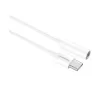Mobiliojo telefono laidas Huawei CM20 USB Type-C 3.5 mm baltas 0,09 m