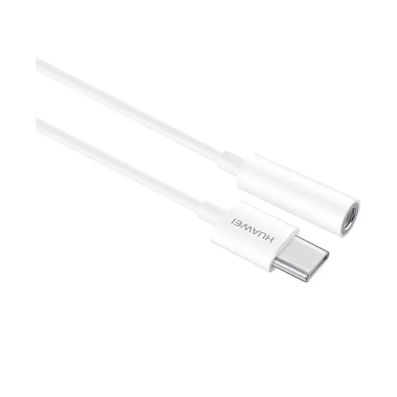 Mobiliojo telefono laidas Huawei CM20 USB Type-C 3.5 mm baltas 0,09 m
