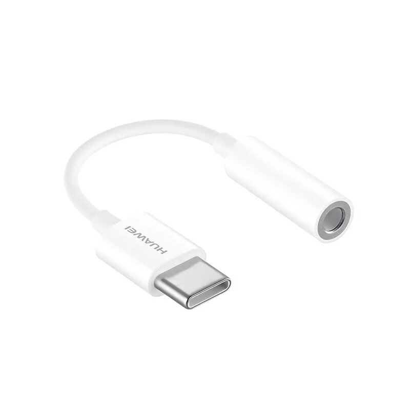 Mobiliojo telefono laidas Huawei CM20 USB Type-C 3.5 mm baltas 0,09 m