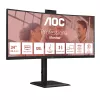 AOC E4 CU34E4CW kompiuterio monitorius 86,4 cm (34 colių) 3440 x 1440 pikselių „UltraWide Quad HD“ LED juodas