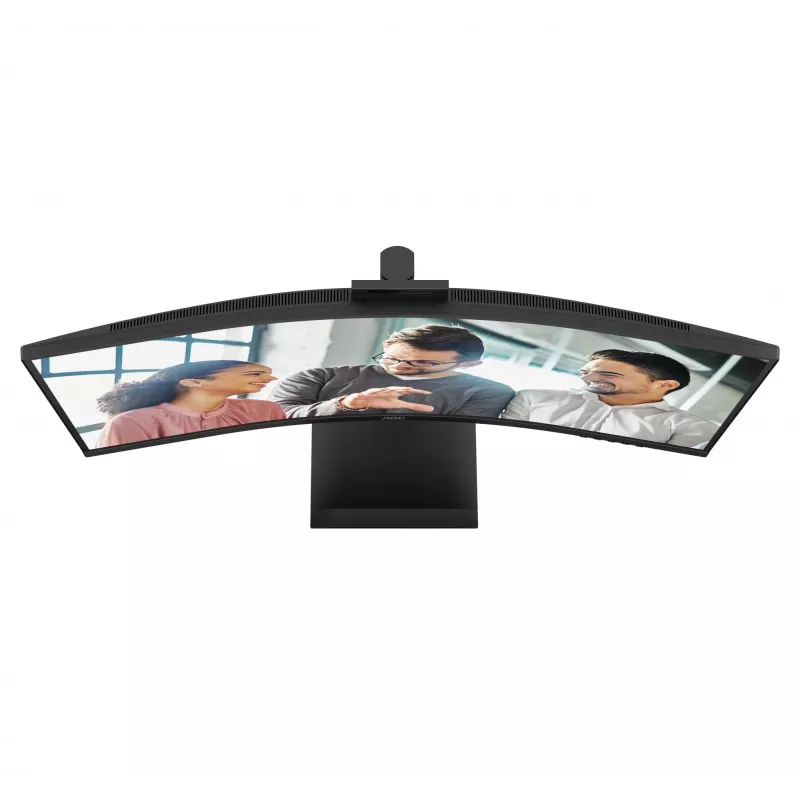 AOC E4 CU34E4CW kompiuterio monitorius 86,4 cm (34 colių) 3440 x 1440 pikselių „UltraWide Quad HD“ LED juodas