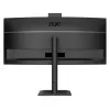 AOC E4 CU34E4CW kompiuterio monitorius 86,4 cm (34 colių) 3440 x 1440 pikselių „UltraWide Quad HD“ LED juodas