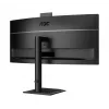 AOC E4 CU34E4CW kompiuterio monitorius 86,4 cm (34 colių) 3440 x 1440 pikselių „UltraWide Quad HD“ LED juodas