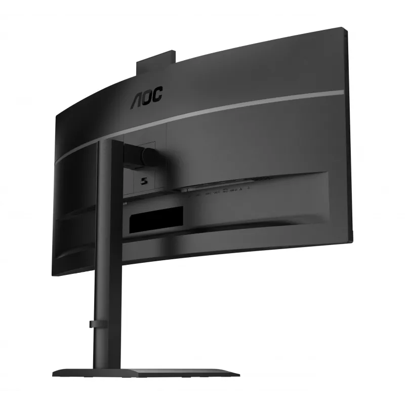AOC E4 CU34E4CW kompiuterio monitorius 86,4 cm (34 colių) 3440 x 1440 pikselių „UltraWide Quad HD“ LED juodas