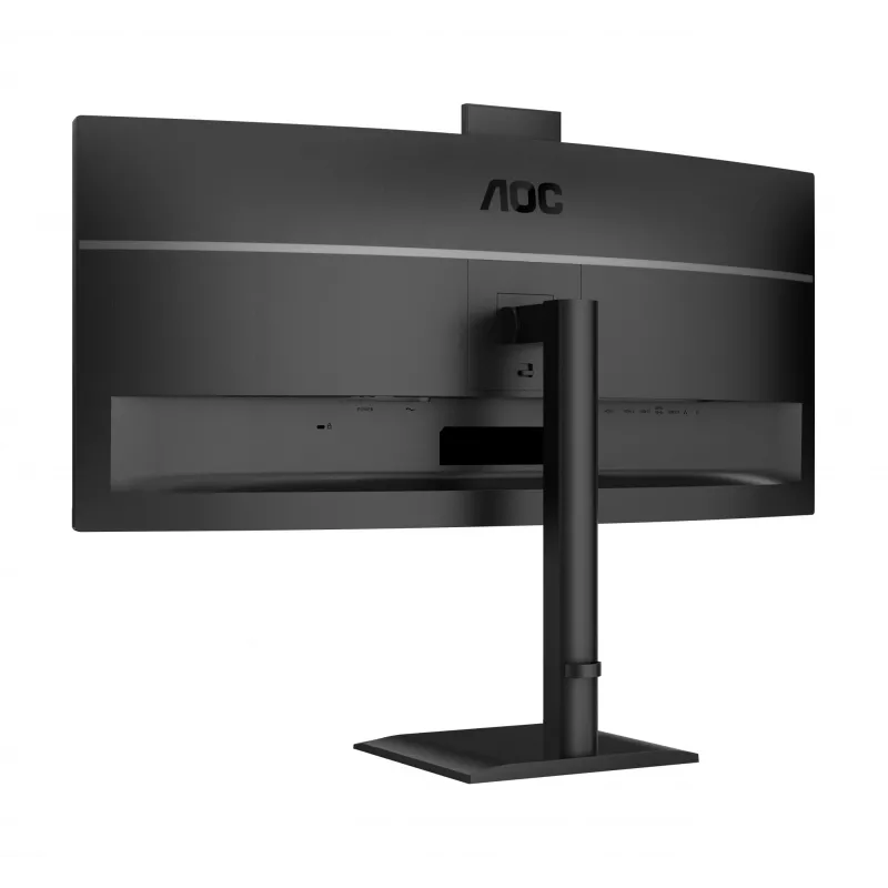 AOC E4 CU34E4CW kompiuterio monitorius 86,4 cm (34 colių) 3440 x 1440 pikselių „UltraWide Quad HD“ LED juodas