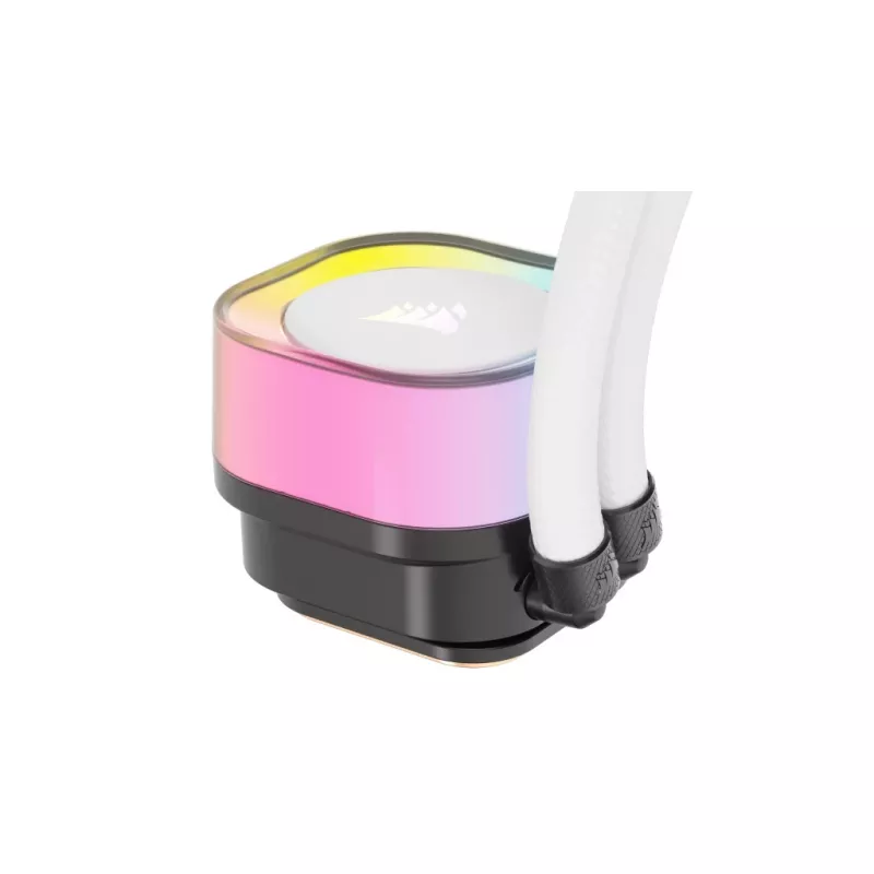 CORSAIR CPU aušintuvas - Icue Link H100I RGB Aio skysčio aušintuvas - baltas