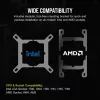 CORSAIR CPU aušintuvas - Icue Link H100I RGB Aio skysčio aušintuvas - baltas