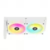 CORSAIR CPU aušintuvas - Icue Link H100I RGB Aio skysčio aušintuvas - baltas