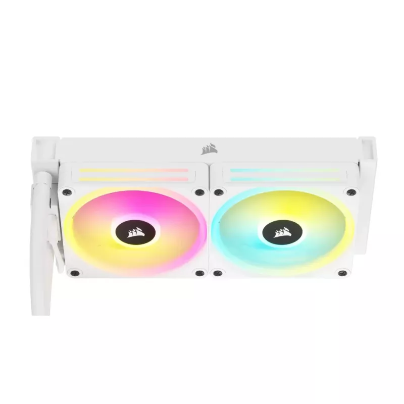 CORSAIR CPU aušintuvas - Icue Link H100I RGB Aio skysčio aušintuvas - baltas