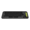 LOGITECH belaidė klaviatūra - Pop Icon Keys - Grafito ir žalia Qwertz Vokiečių