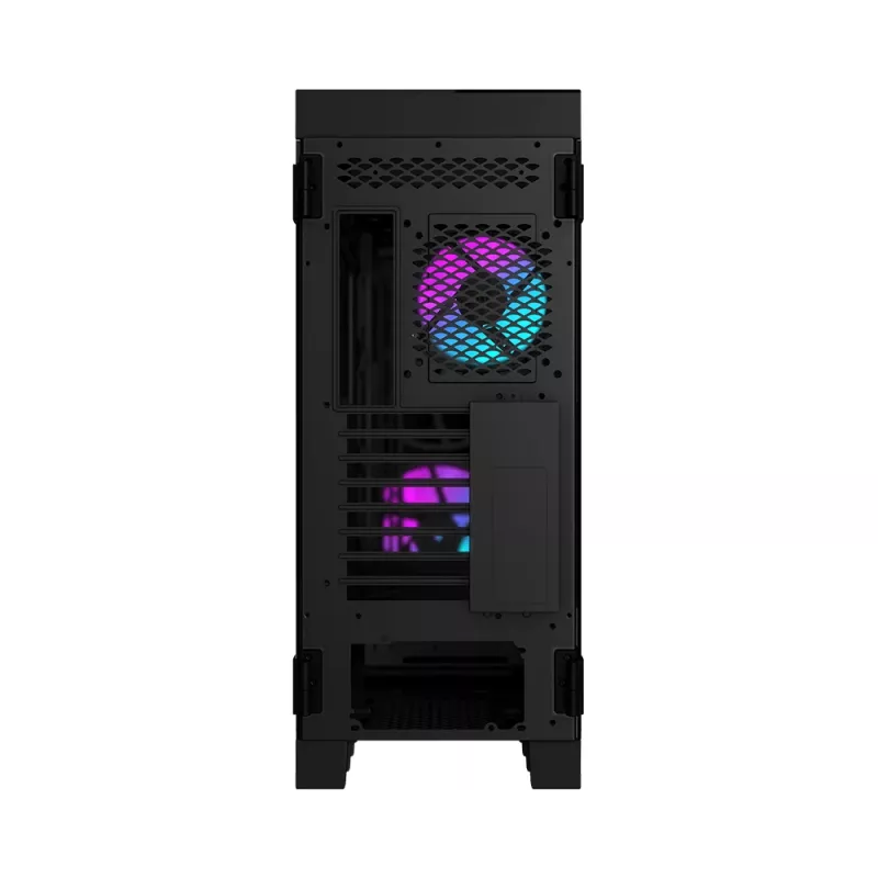 MSI MPG SEKIRA 500X Full Tower Gaming Computer Case 'Black, 3x 200mm ARGB + 1x 200mm + 1x120mm ARGB Fans, Mystic Light Sync, 8 Channel ARGB Hub, USB Type-C, Tempered Glass Panels, E-ATX, ATX, mATX, mini-ITX'