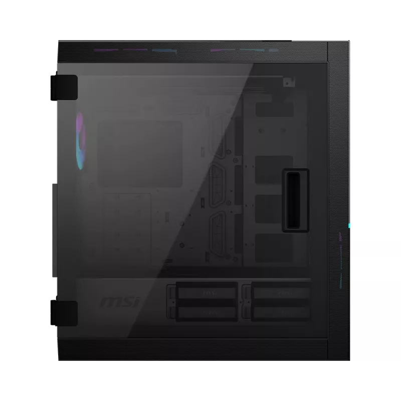 MSI MPG SEKIRA 500X Full Tower Gaming Computer Case 'Black, 3x 200mm ARGB + 1x 200mm + 1x120mm ARGB Fans, Mystic Light Sync, 8 Channel ARGB Hub, USB Type-C, Tempered Glass Panels, E-ATX, ATX, mATX, mini-ITX'
