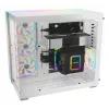PC Case bequiet! LIGHT BASE 900 FX Full Tower White — Full Tower, XL-ATX, RGB ventiliatoriai, 49,5 cm GPU, 190 mm CPU aušintuvas