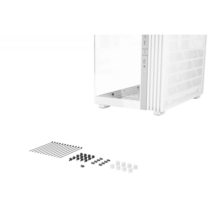 PC Case bequiet! LIGHT BASE 900 FX Full Tower White — Full Tower, XL-ATX, RGB ventiliatoriai, 49,5 cm GPU, 190 mm CPU aušintuvas
