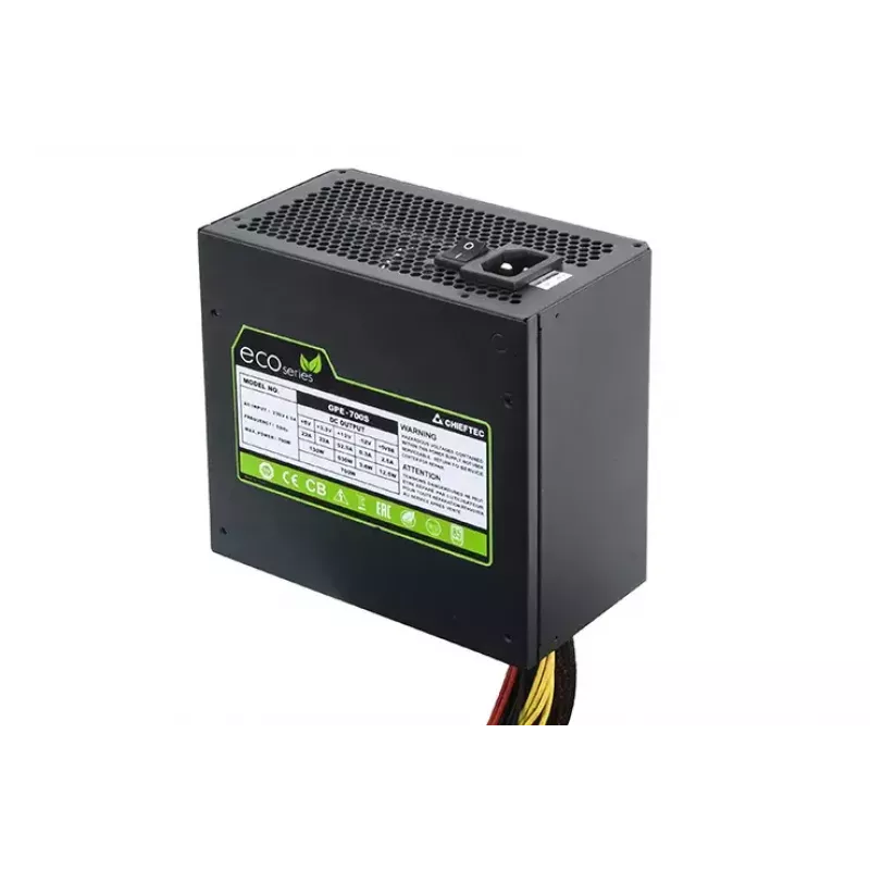 Chieftec GPE-500S maitinimo blokas 500 W 24 kontaktų ATX PS/2 juodas