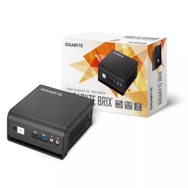 GIGABYTE GB-BMCE-4500C (rev. 1.0) Juoda N4500 1.1 GHz
