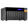 QNAP TL-D800S išorinis diskų korpusas HDD/SSD korpusas Juoda, Pilka 2.5/3.5 colio