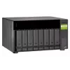 QNAP TL-D800C išorinis diskų korpusas HDD/SSD korpusas Juoda, Pilka 2.5/3.5 colio