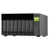 QNAP TL-D800C išorinis diskų korpusas HDD/SSD korpusas Juoda, Pilka 2.5/3.5 colio