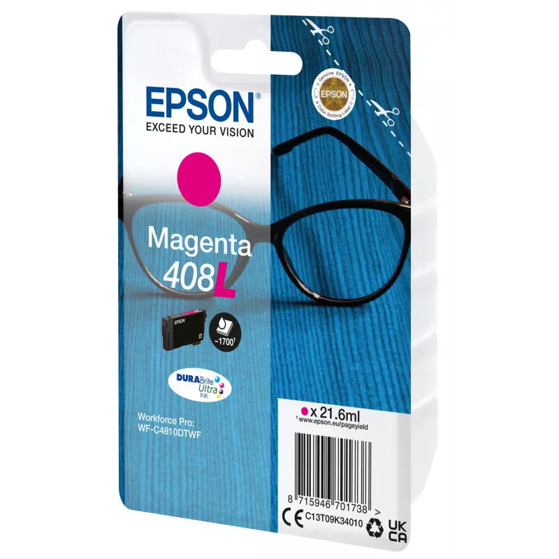 Epson C13T09K34010 rašalo kasetė 1 vnt. Originali didelio našumo purpurinė