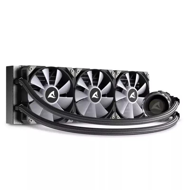 Vieno bloko skysčio aušintuvas Sharkoon S90 RGB