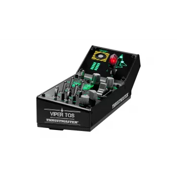 Vairasvirtė Thrustmaster VIPER Panel Juoda USB su variklio valdymo svirtimi, skirta PC