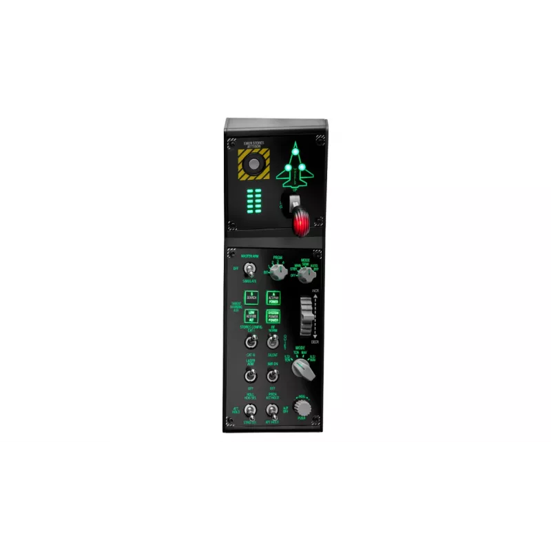 Vairasvirtė Thrustmaster VIPER Panel Juoda USB su variklio valdymo svirtimi, skirta PC