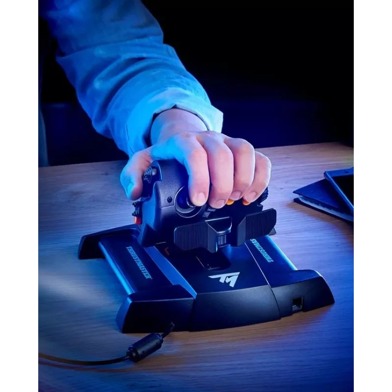 Thrustmaster TWCS droselinė svirtis juoda USB vairasvirtė analoginė PC