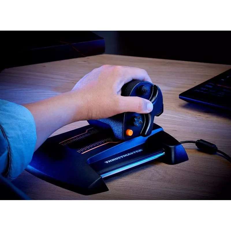 Thrustmaster TWCS droselinė svirtis juoda USB vairasvirtė analoginė PC