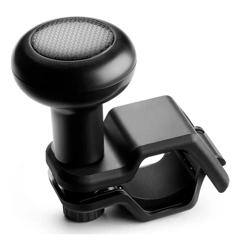 Thrustmaster SimTask vairo komplektas, lenktyninio vairo laikiklis ir sukamoji rankenėlė sunkiasvorių transporto priemonių vairavimo simuliacijoms, suderinamas su T128 ir T248 lenktyniniais vairarais