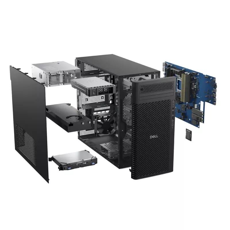 Stalinis kompiuteris Dell Pro Max FCT2250 T2 – Intel Core Ultra 7 265, 32 GB DDR5, 1 TB SSD, NVIDIA RTX 2000 Ada, Windows 11 Pro, Tower, juoda