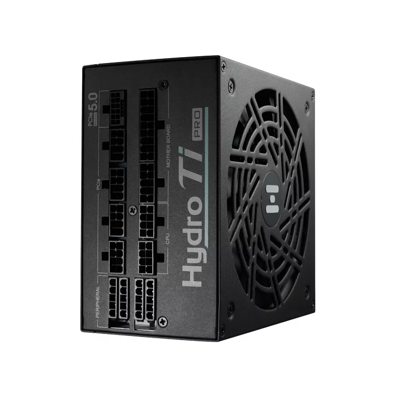 FSP Hydro Ti PRO 1000W maitinimo blokas ATX ATX3.1 juodas, 1000 W, 100 - 240 V, 50/60 Hz, 13-6 A, 120 W, 1000 W