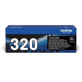 Brother TN-320BK tonerio kasetė 1 vnt. Originali juoda