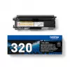 Brother TN-320BK tonerio kasetė 1 vnt. Originali juoda