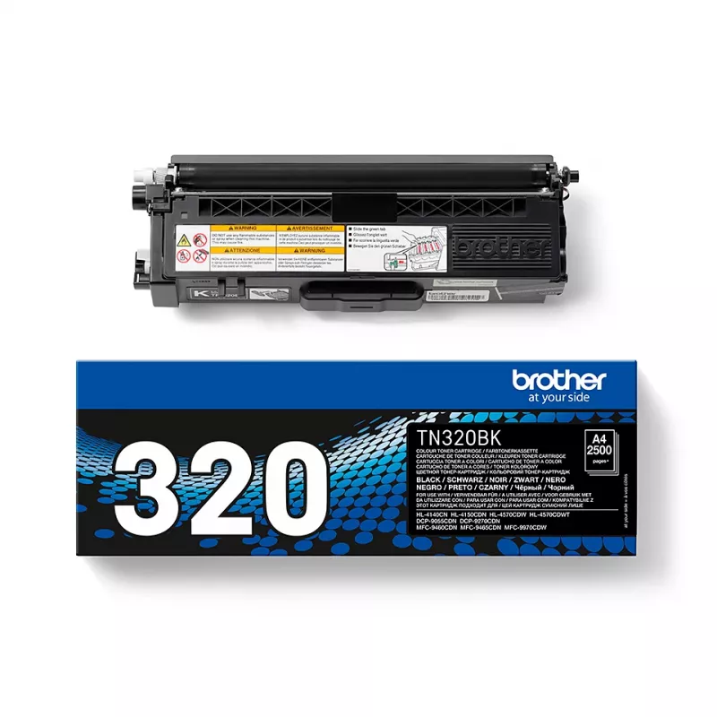 Brother TN-320BK tonerio kasetė 1 vnt. Originali juoda