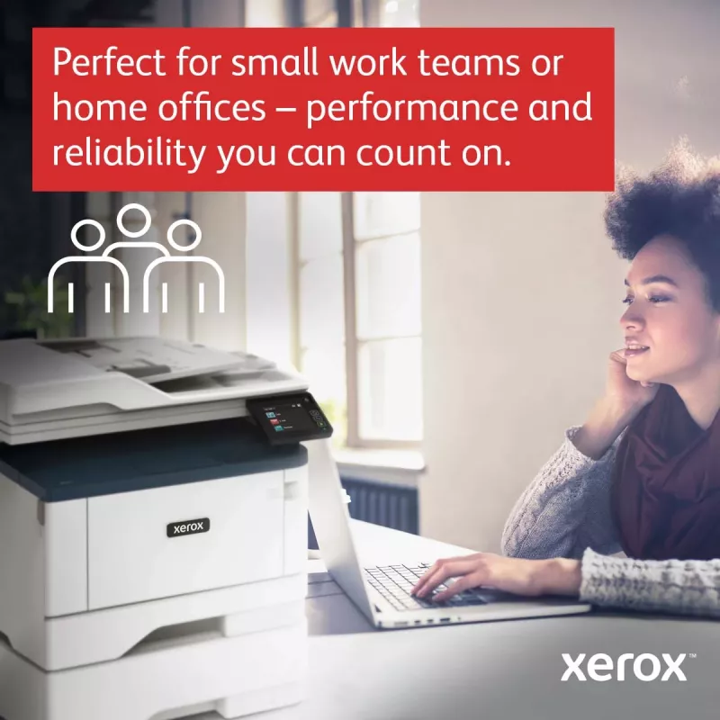 Xerox B315 A4 40ppm belaidis dvipusis kopijavimas/spausdinimas/nuskaitymas/faksas PS3 PCL5e/6 2 padėklai 350 lapų