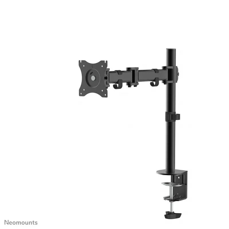 Neomounts NM-D135BLACK Monitorio laikiklis 10-27 colių, spaustuvas/įvorė, 8 kg, 25,4 cm (10 colių), 68,6 cm (27 colių), 100 x 100 mm, juodas