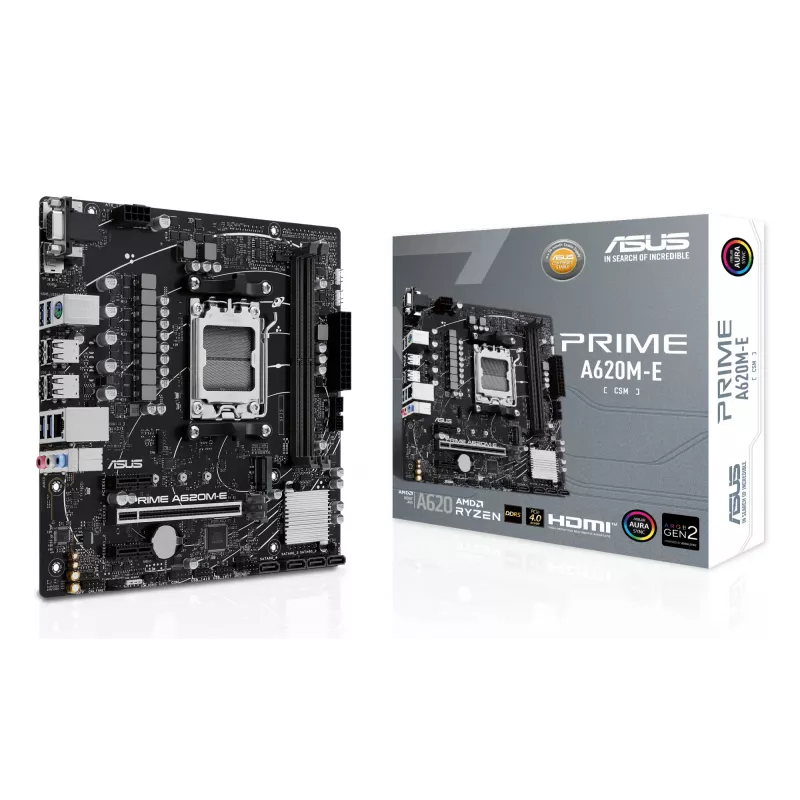 Motininė plokštė ASUS PRIME A620M-E-CSM AMD A620 Socket AM5 micro ATX