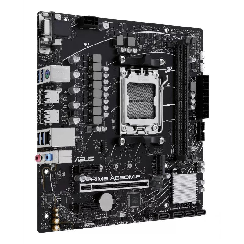 Motininė plokštė ASUS PRIME A620M-E-CSM AMD A620 Socket AM5 micro ATX